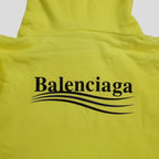 Balenciaga Campaign Hoodie in Neon Green