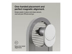 Belkin - Car wireless charging holder - magnetic with Qi2 + car power adapter - 15 Watt - Fast Charge - gray WIC008BTGR-V2