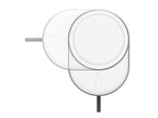 Belkin - Car wireless charging holder - magnetic with Qi2 + car power adapter - 15 Watt - Fast Charge - gray WIC008BTGR-V2
