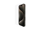 Belkin ScreenForce UltraGlass 2 - Screen protector for cellular phone - 9H, treated - glass - for Apple iPhone 15 Pro OVA133ZZ