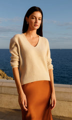 Como Cashmere Fisherman Sweater