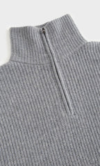 Cortina Cashmere Half-Zip Sweater