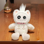 Emo Cute Skeleton Cat Plush