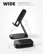 Lamicall Height Adjustable & Foldable Phone Holder for Business Trip Portable
