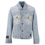 Louis Vuitton x — Collaboration Candy-Embroidered Denim Jacket