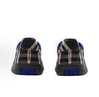 Burberry Terrace Check Low‑Top Sneakers, Black Vintage Check