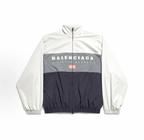Balenciaga Tri‑Color Block Track Jacket