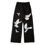 3.Paradis Freedom Dove Track Pants (Black)