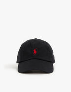Cotton Chino Ball Cap - RL Black/RL2000 Red