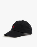 Cotton Chino Ball Cap - RL Black/RL2000 Red