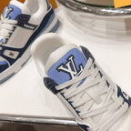 Louis Vuitton LV Trainer Blue Beige