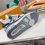 Louis Vuitton LV Trainer Blue Beige