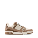Louis Vuitton LV Trainer Sneaker Monogram Brown Denim