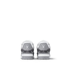 Louis Vuitton LV Trainer Sneaker Denim Monogram Grey