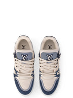 Louis Vuitton LV Trainer Blue Beige