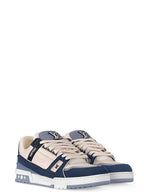 Louis Vuitton LV Trainer Blue Beige
