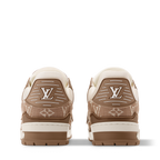 Louis Vuitton LV Trainer Sneaker Monogram Brown Denim