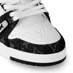 Louis Vuitton LV Trainer Sneaker Monogram Black Denim