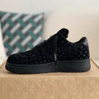 Louis Vuitton x Nike Air Force 1 Low Triple Black