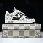 Louis Vuitton x Nike Air Force 1 Royal Black