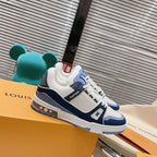 Louis Vuitton LV Trainer Blue Beige