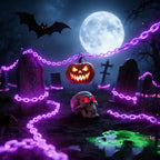Halloween party decorations glowing chain lights
