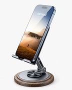 Lamicall 360° Rotation Sturdy Adjustable Desktop Phone Holder Foldable Mobile Stand