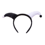 Cute Two Color Clown Headband Exaggerated Costume Accessories Halloween Devil