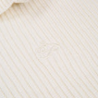 3.Paradis Pillow Neck Knit Sweater (Truewhite)