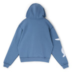 3.Paradis Flying Doves Hooded Sweater (Bluegrey)