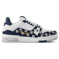 Louis Vuitton Trainer Sneaker Damier Moka Blue