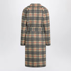 Burberry - Sand reversible wool coat
