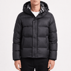 Burberry Halsby Puffer Down Jacket Black