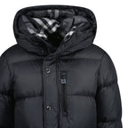Burberry Haworth Mid Length Down Puffer Jacket Black