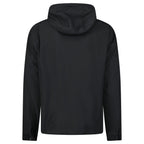 Burberry 'Stanford' Zip-Up Check Reversible Hooded Jacket Black & Check