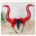 Halloween Accessories Demon Horn Headdress Demon Witch