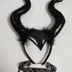 Halloween Accessories Demon Horn Headdress Demon Witch