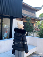 110255  New letter hooded down jacket Top quliaty 1:1 clothing