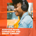 JBL Tune 670NC Adaptive Noise Cancelling Wireless On-Ear Headphones - Black - JBLT670NCBLKAM