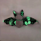 Halloween Glow-in-the-Dark Skeleton Bat Plush Toy