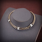 18K  Chanel Crystals Choker Necklace