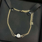 18K  Chanel Chain Choker Necklace