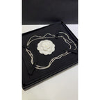 18K  Chanel 24B Flowers Long Necklace