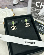 18K  Chanel Bow Earrings