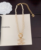 18K  Chanel Classic Pearl Necklace