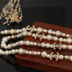 18K  Chanel 26C Long Pearl Necklace
