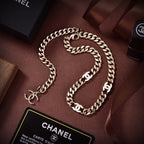 18K  Chanel Crystals Choker Necklace