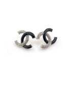 18K  Chanel Black Diamonds Earrings