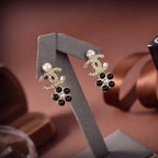 18K  Chanel Butterfly Pendant Earrings