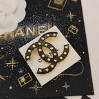 18K  Chanel Black Star Brooch